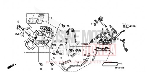 ABS-STEUERGERAET (CBR600RA) CBR600RAA de 2010